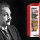 Ilustración para el artículo titulado Después de formular la teoría de la relatividad, Einstein usó su tiempo libre para inventar un nuevo tipo de nevera
